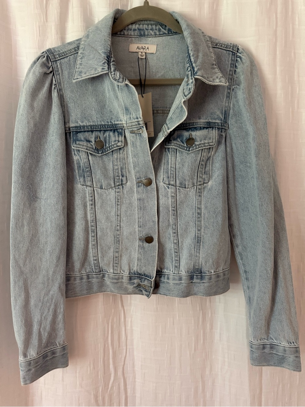 AVARA Light Blue Denim Jacket - Women's Jean Jacket